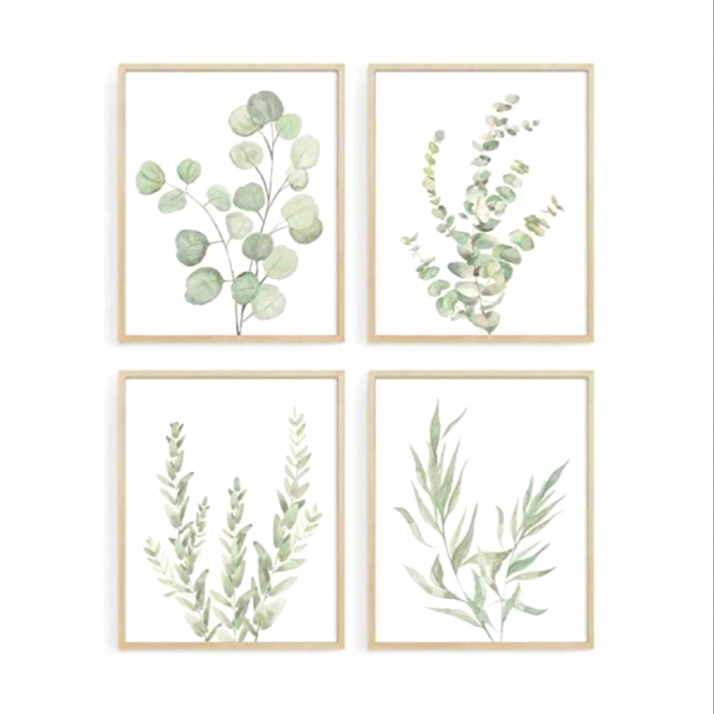 Set of 4 wall Prints 8x10
